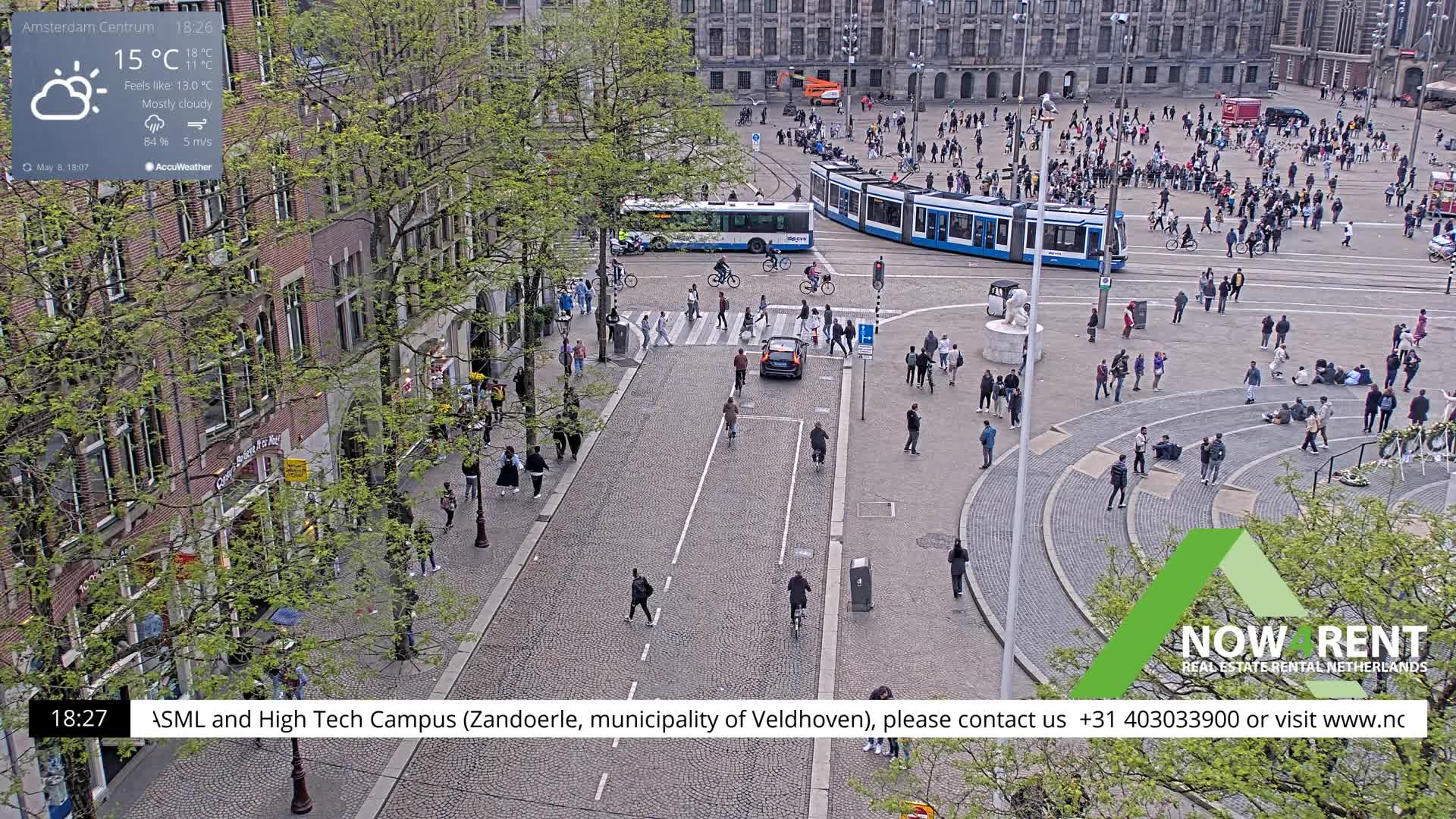 Verspreiding schandaal Waden Webcam Amsterdam: Amsterdam Centraal Station
