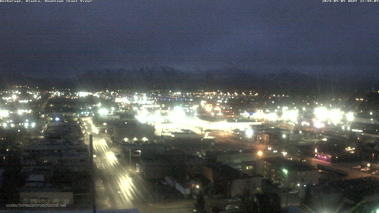 Anchorage, Alaska Sa. 22:49