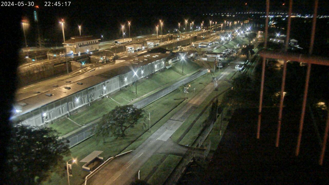 Canale di Panamá Dom. 22:47