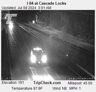 Cascade Locks, Oregon Mié. 03:17