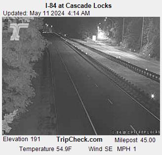 Cascade Locks, Oregon Mié. 04:17