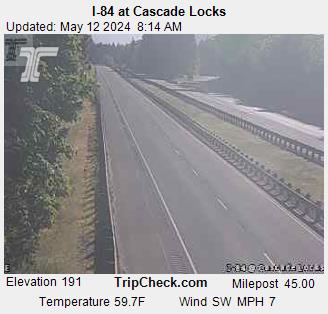 Cascade Locks, Oregon Me. 08:17
