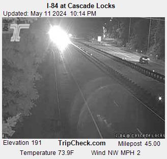 Cascade Locks, Oregon Thu. 22:17