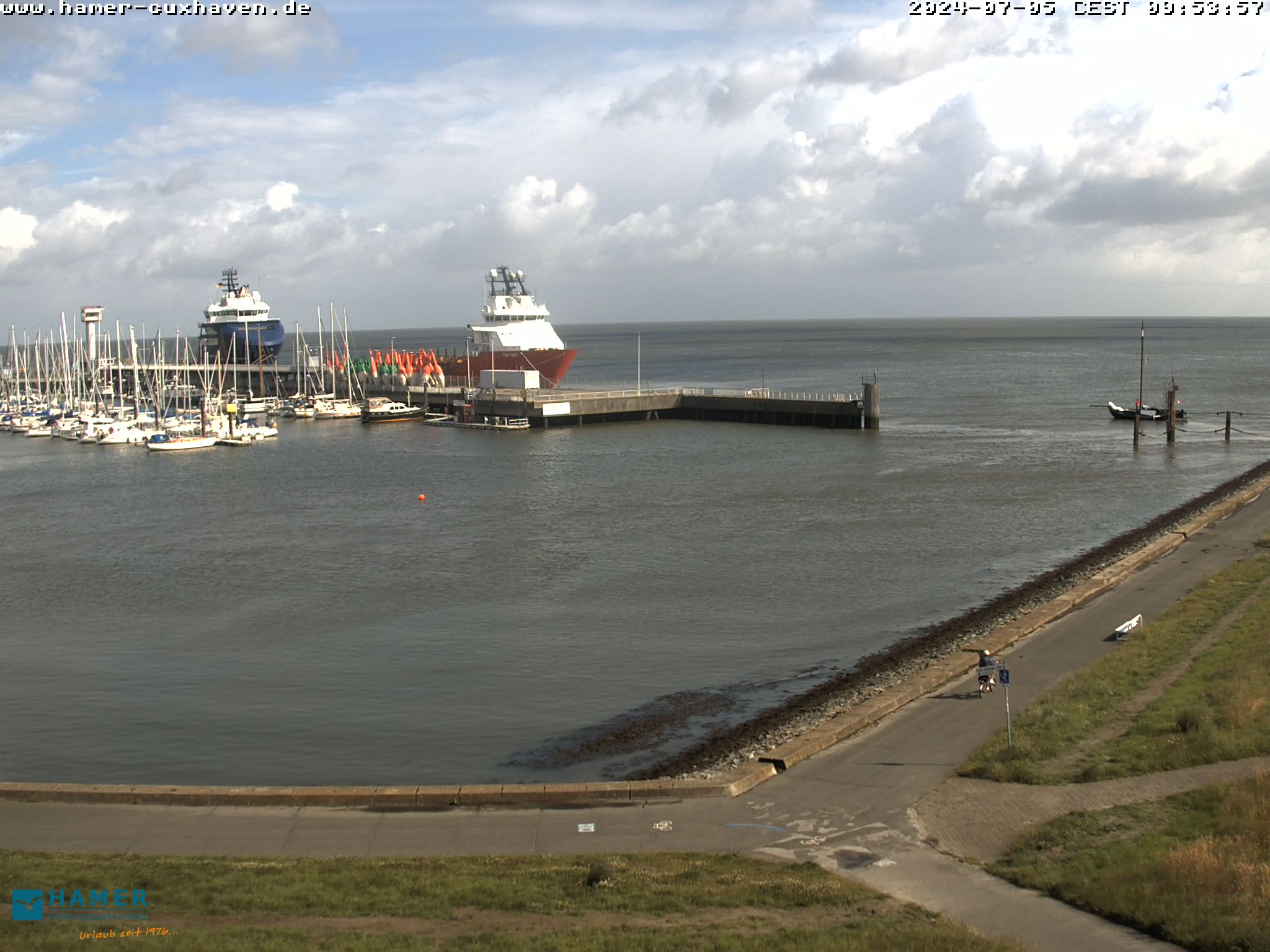Cuxhaven Gio. 09:55