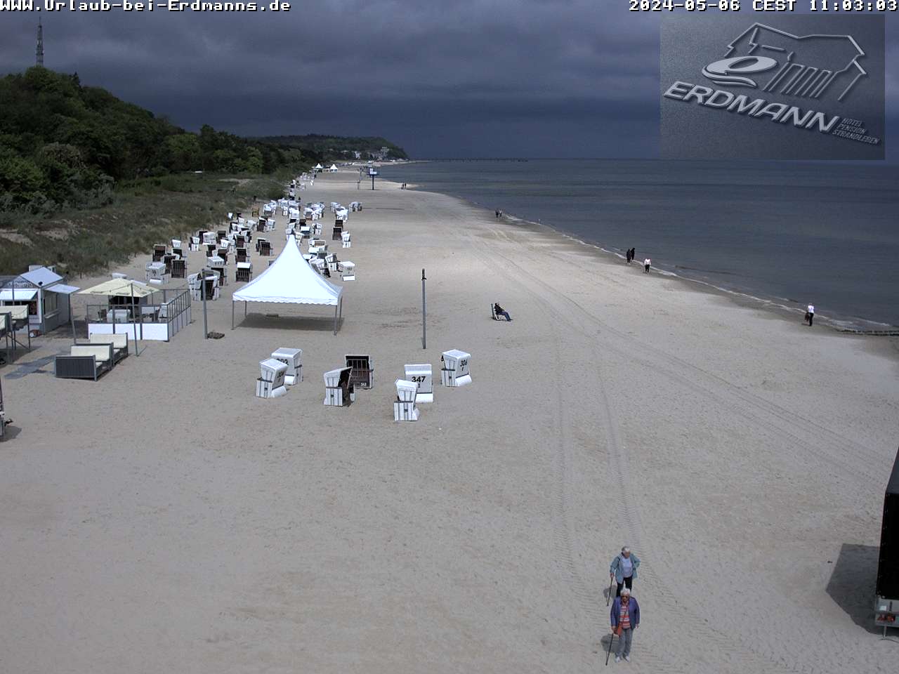 Webcam Heringsdorf (Usedom): View from the Pier