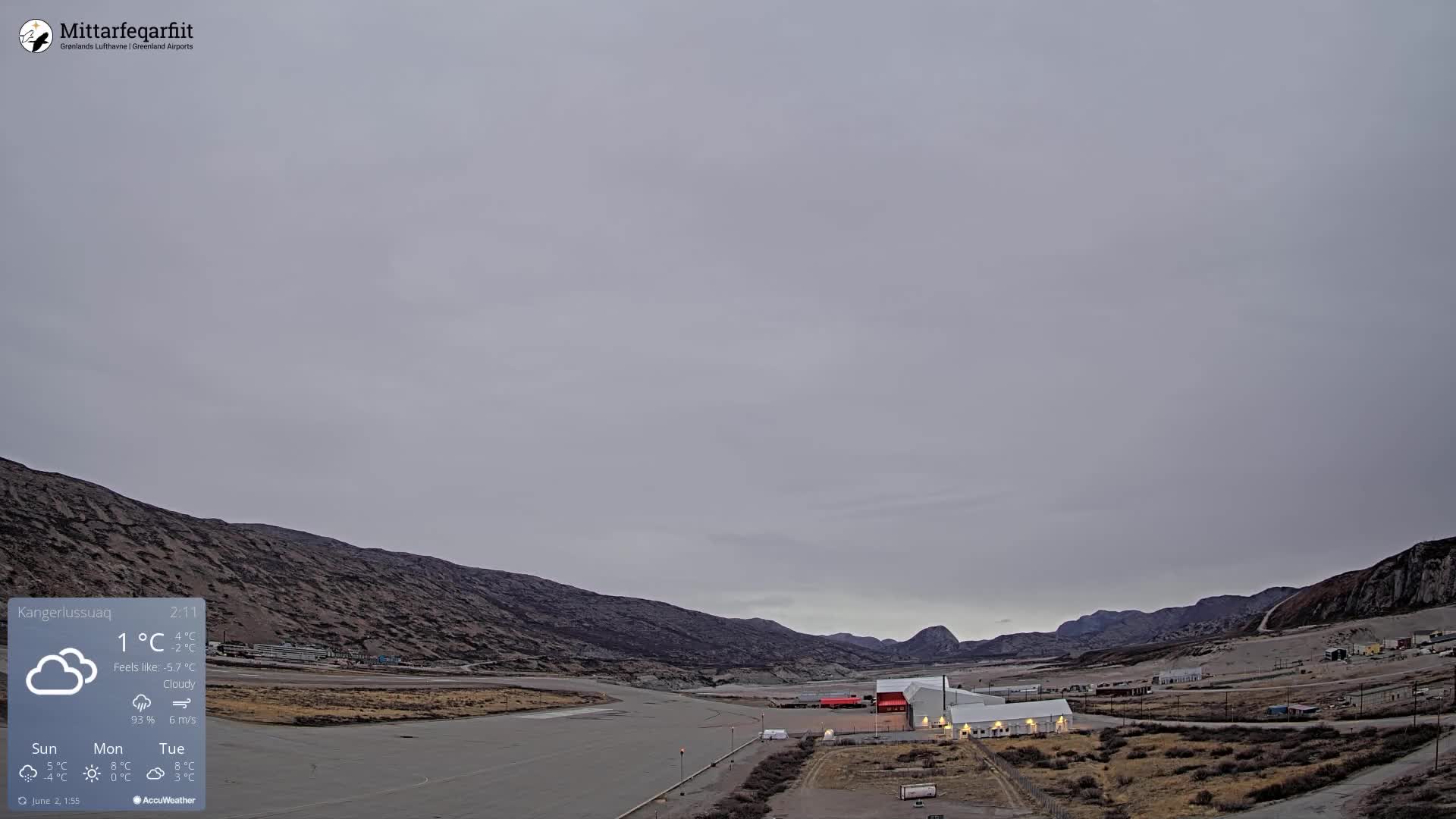 Kangerlussuaq Mon. 01:35
