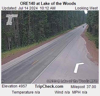 Lake of the Woods, Oregon Thu. 10:17