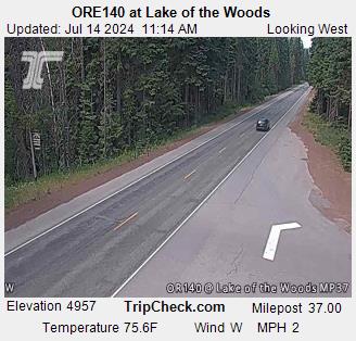 Lake of the Woods, Oregon Thu. 11:18