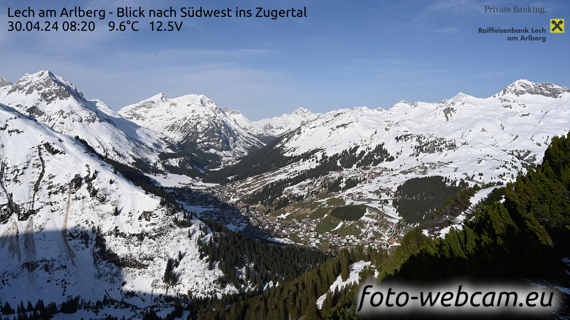 Lech am Arlberg Tue. 08:31