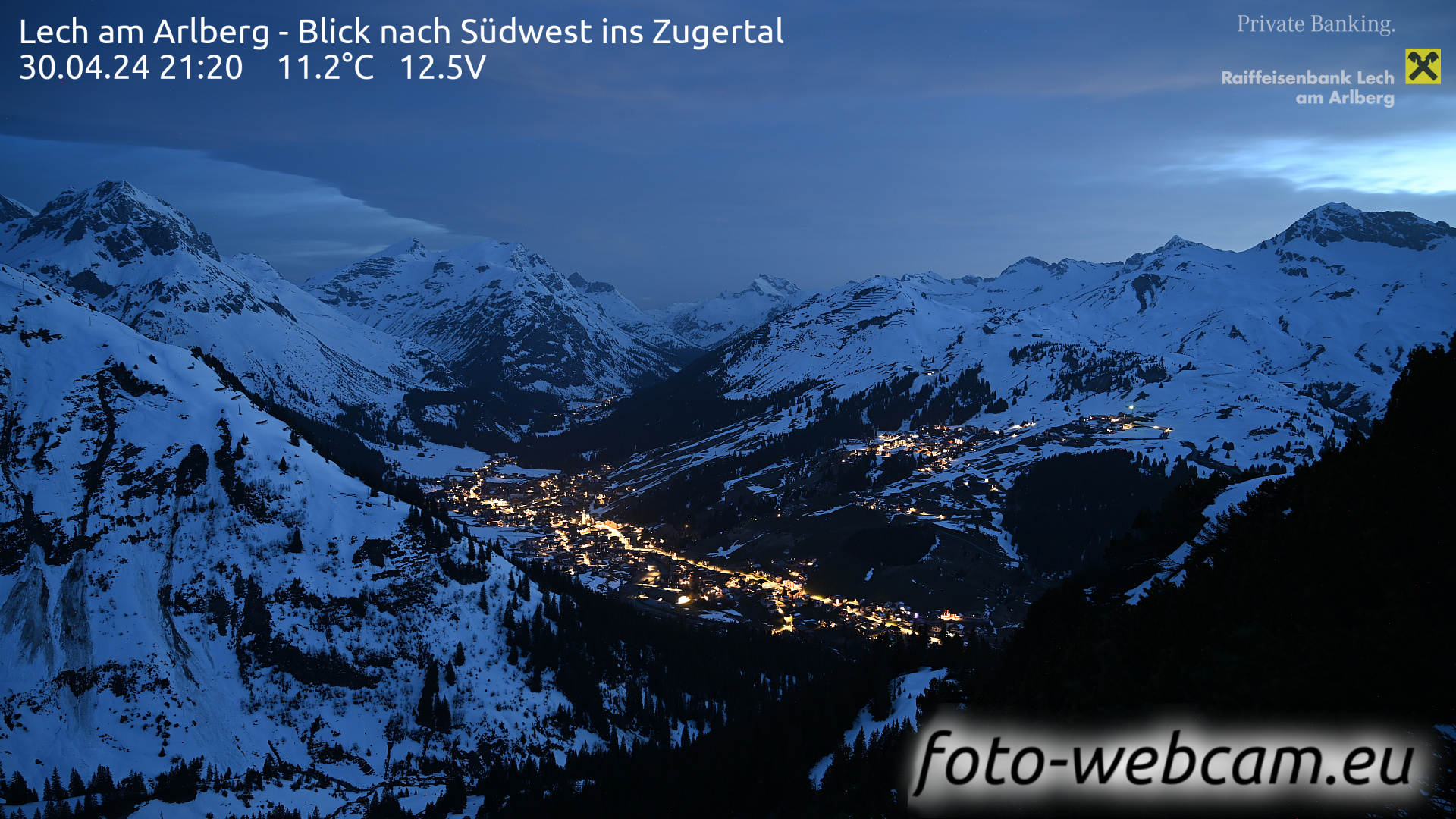 Lech am Arlberg Tue. 21:31