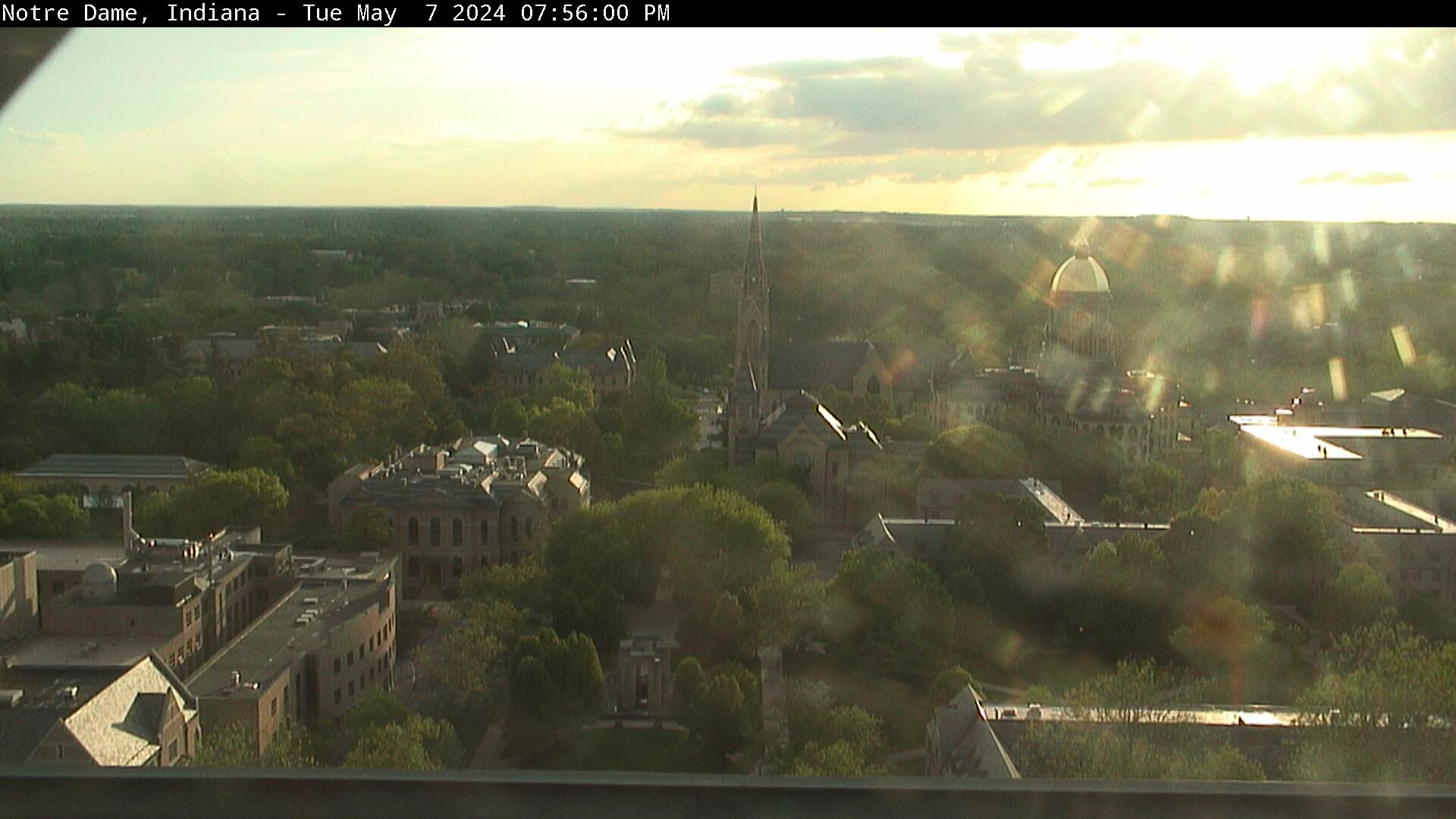 Notre Dame, Indiana Wed. 19:56