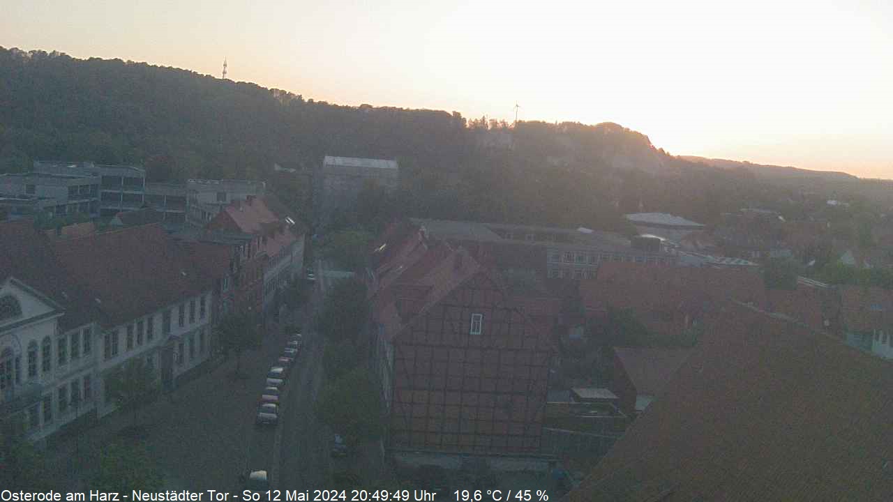 Osterode am Harz Tor. 20:50