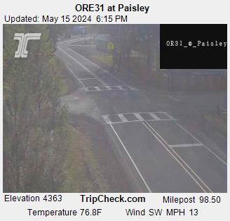 Paisley, Oregon Thu. 18:17