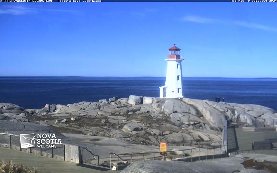 Peggys Cove Wed. 08:51