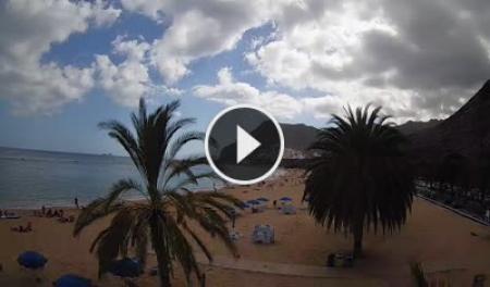 Playa de Las Teresitas (Ténérife) Je. 17:29