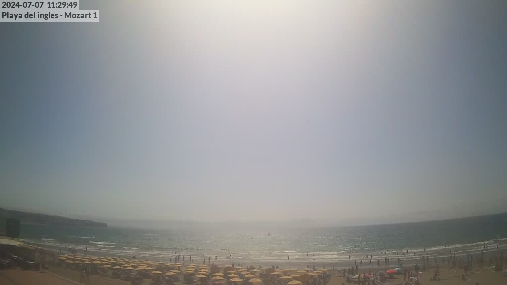 Playa del Ingles (Gran Canaria) Wed. 11:31