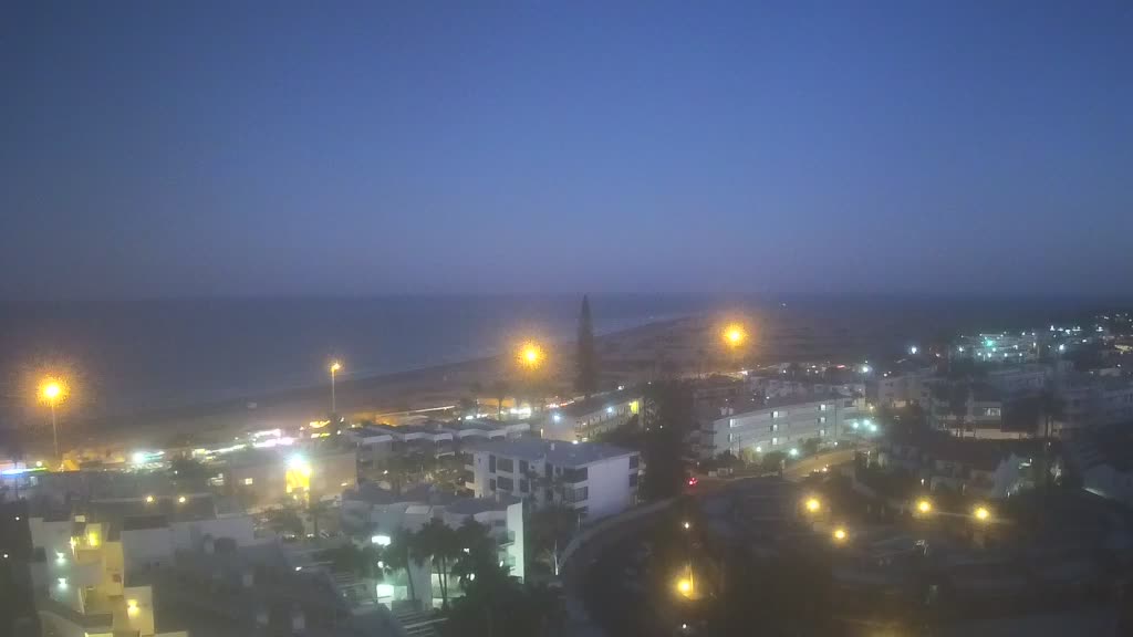 Playa del Ingles (Gran Canaria) Thu. 21:31