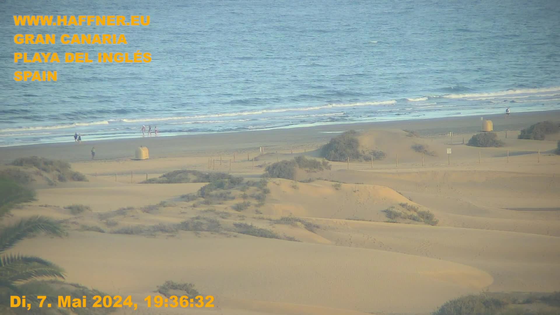Playa del Ingles (Gran Canaria) Sat. 19:52