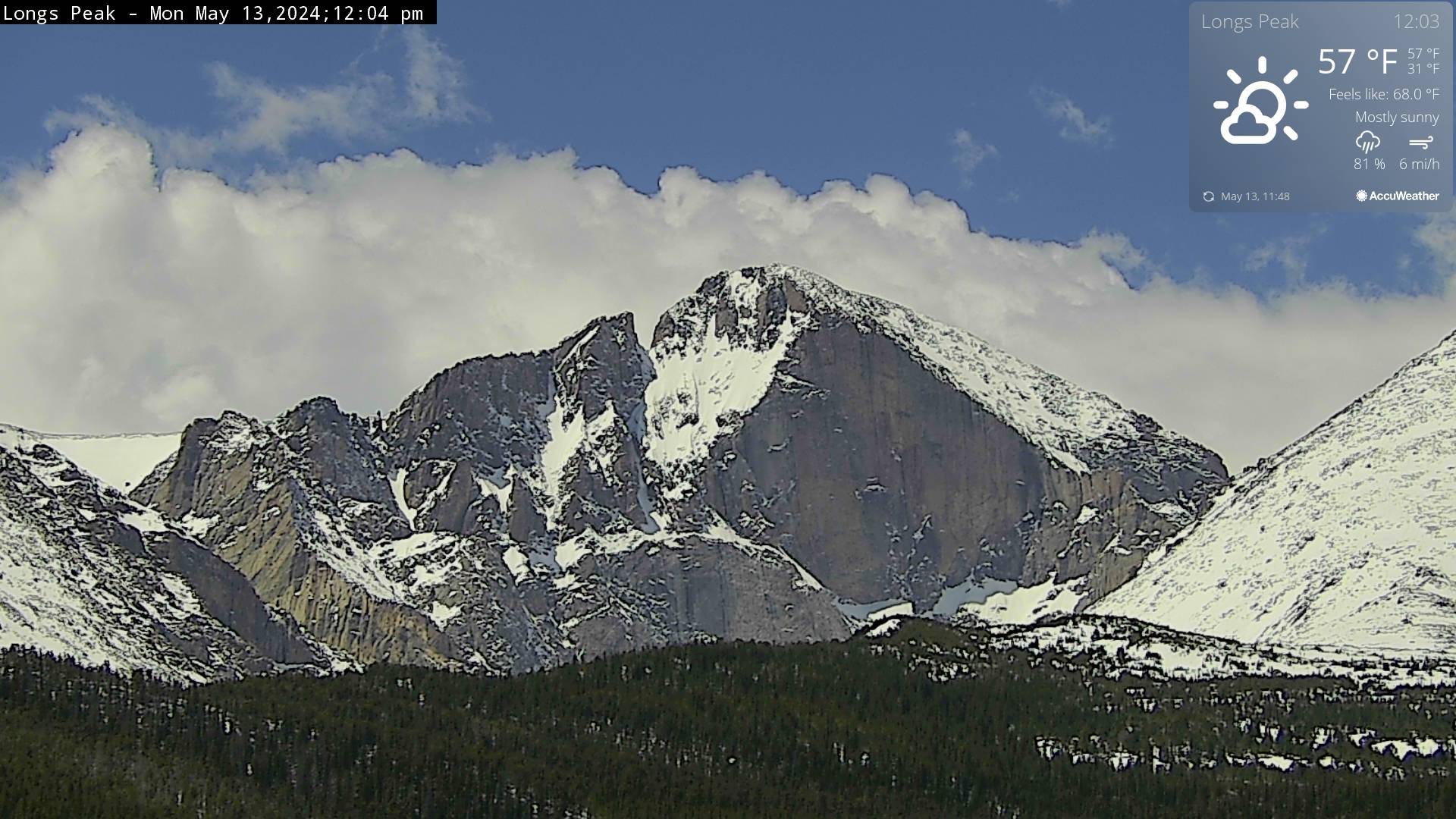 Rocky Mountain National Park, Colorado Mi. 12:05