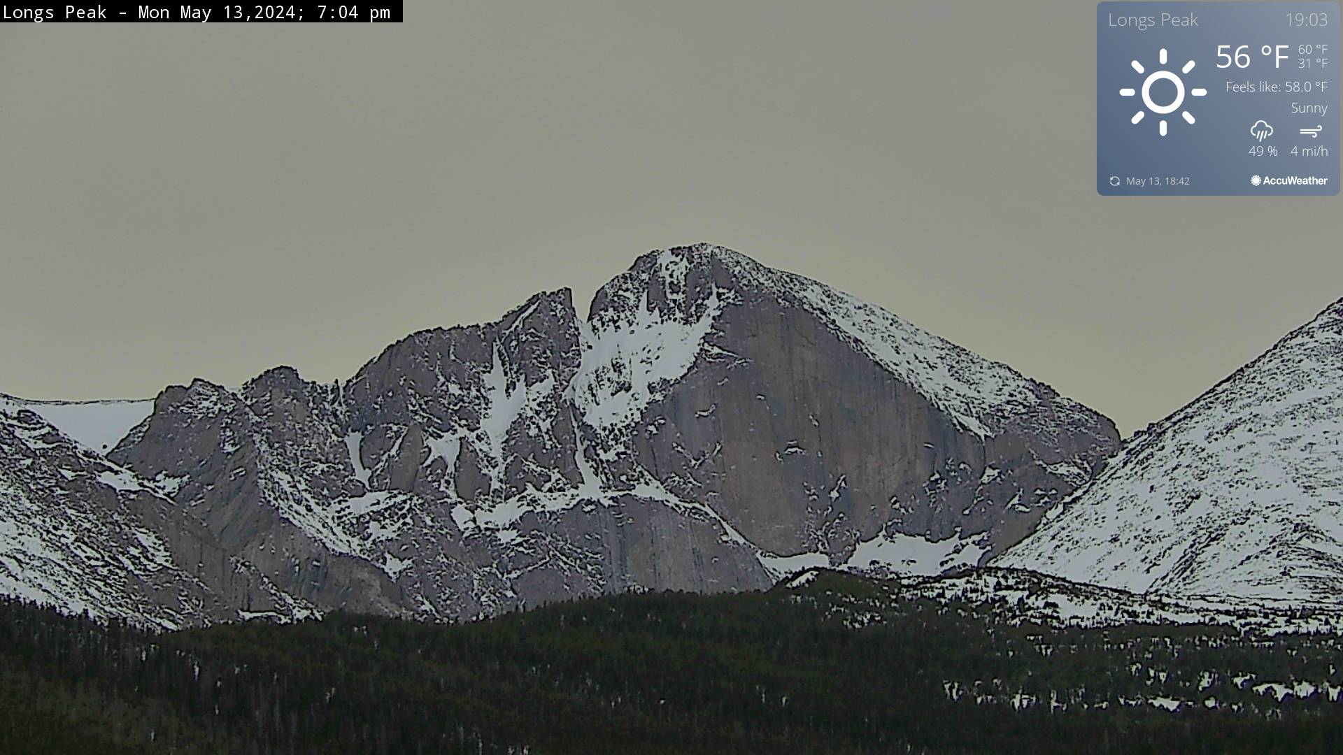 Rocky Mountain National Park, Colorado Tue. 19:05