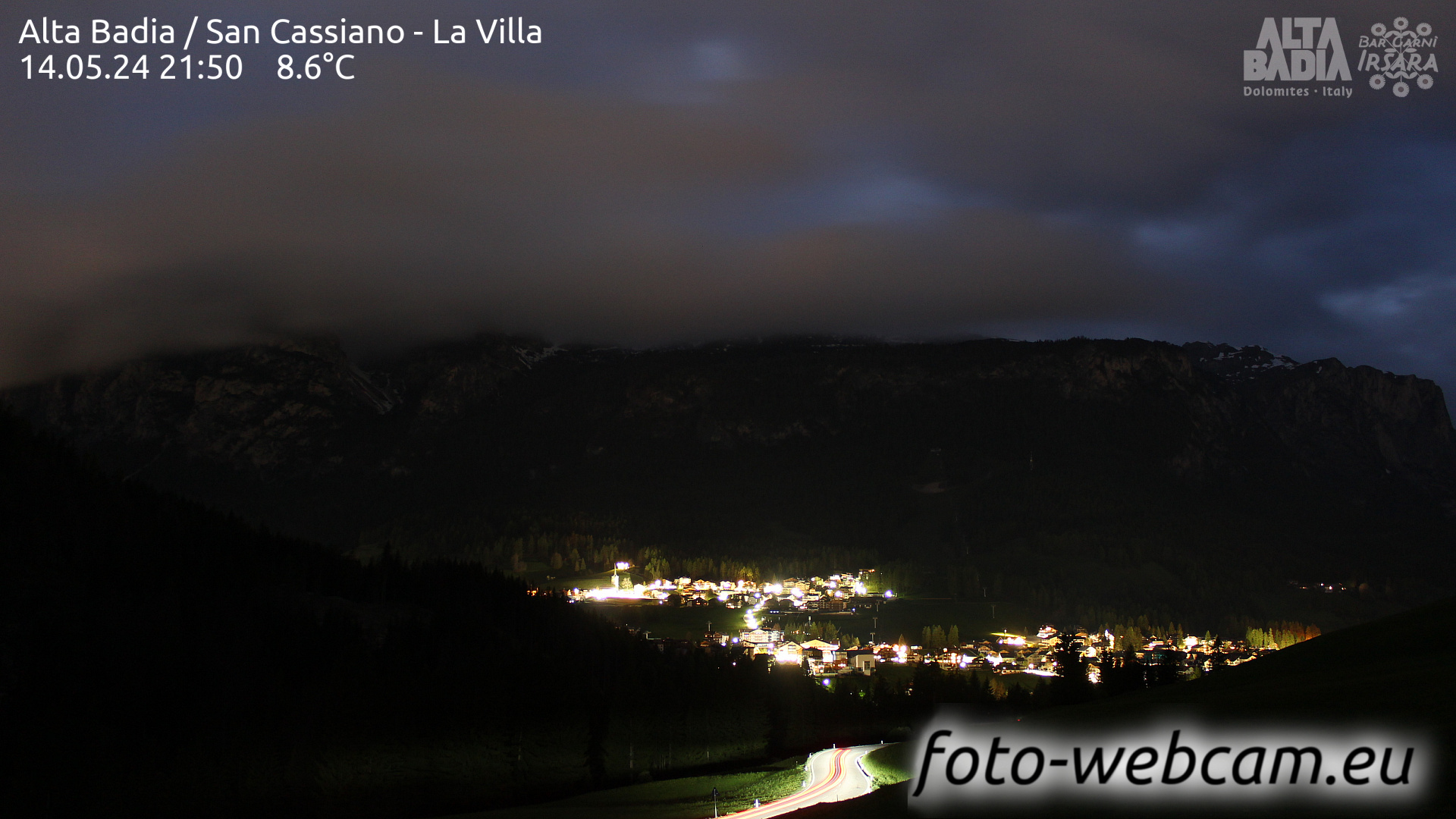 San Cassiano Wed. 22:00