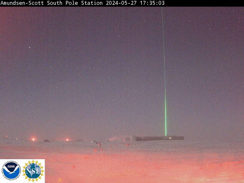 Live Webcam South Pole: Amundsen-Scott South Pole Station