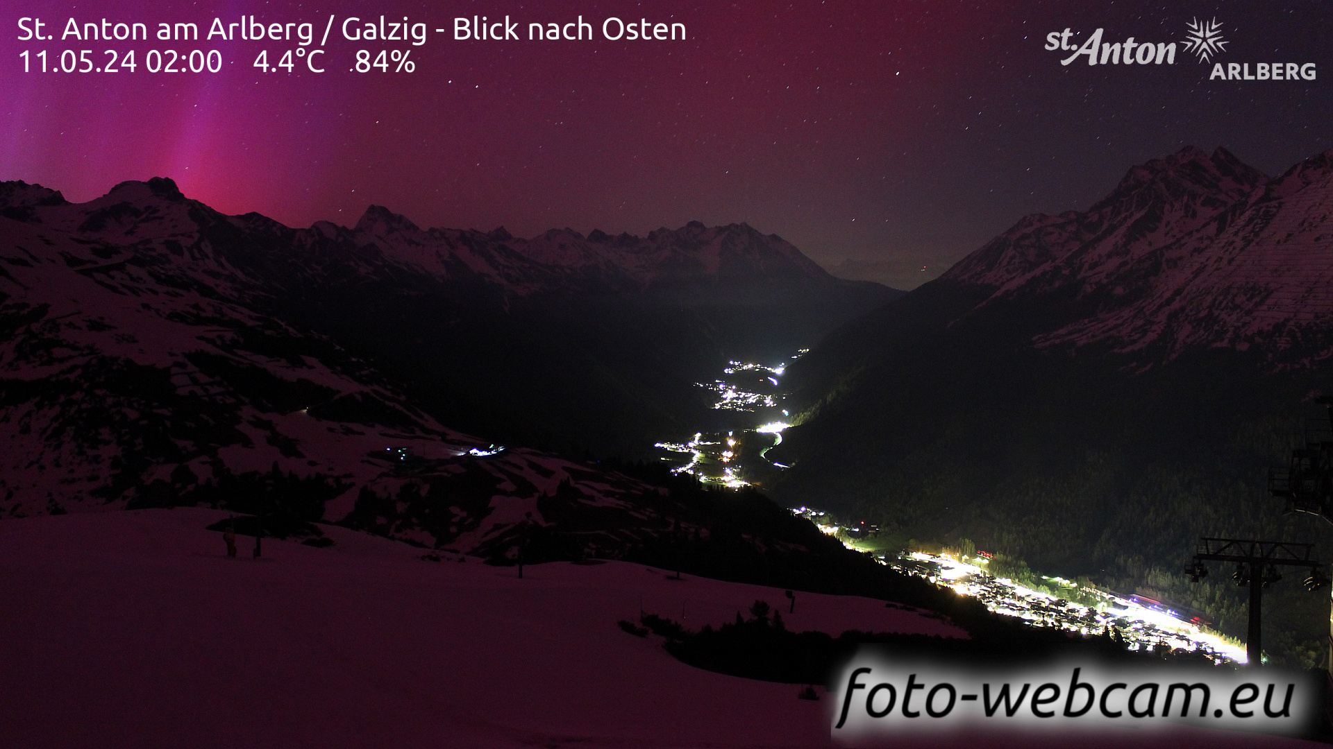 St. Anton am Arlberg Lun. 02:01