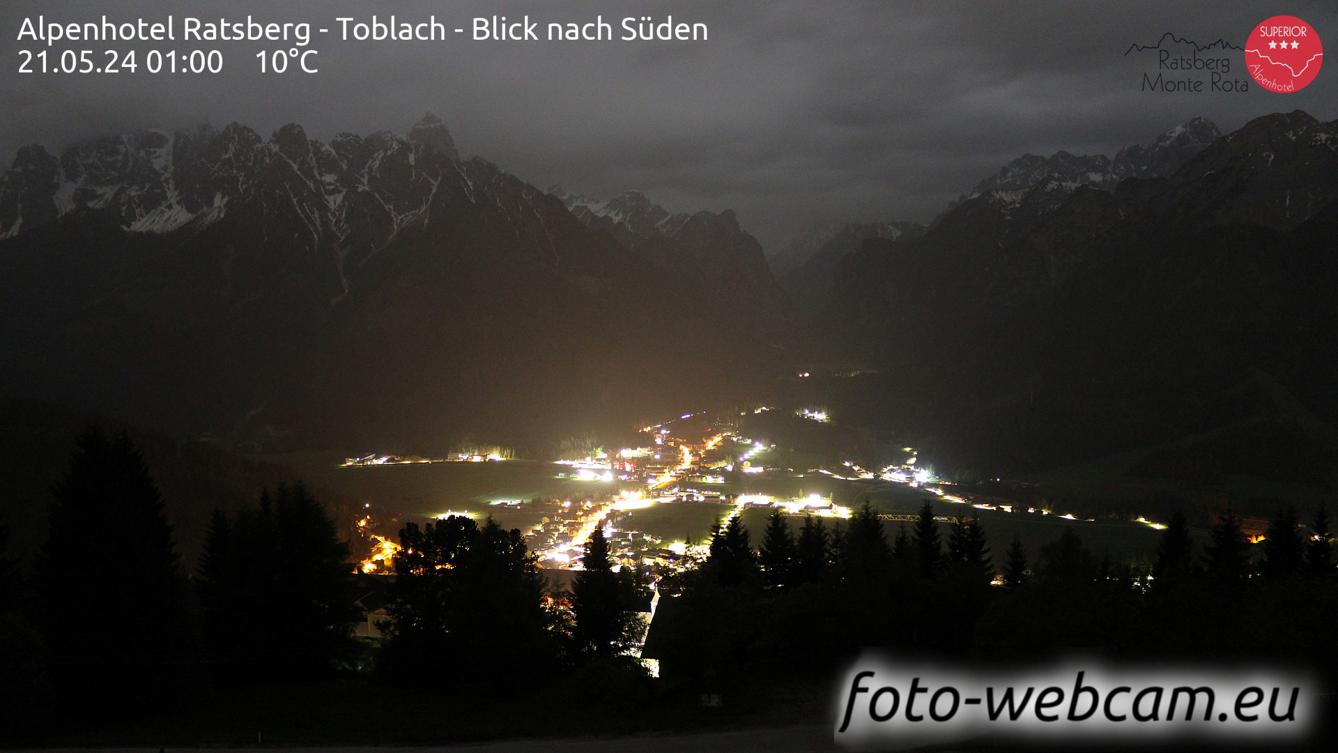 Toblach (Dolomitas) Lun. 01:03