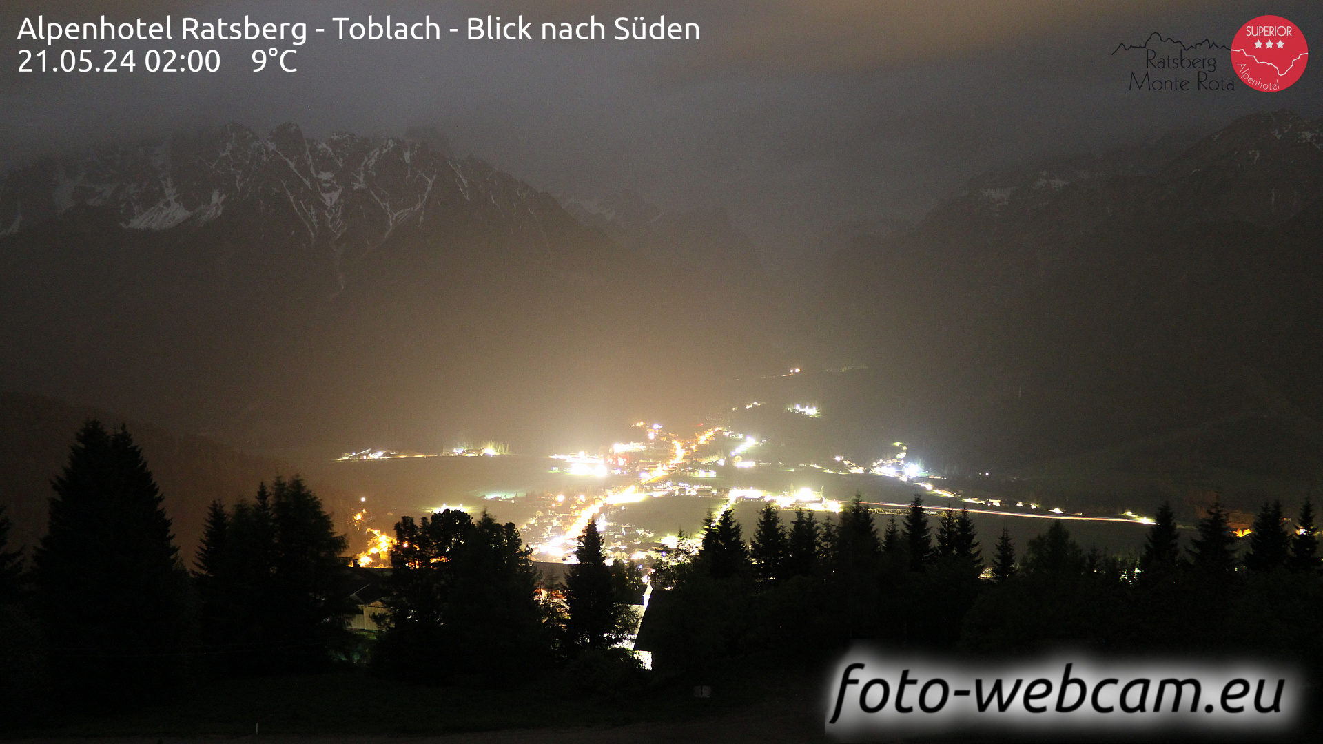 Toblach (Dolomitas) Lun. 02:03