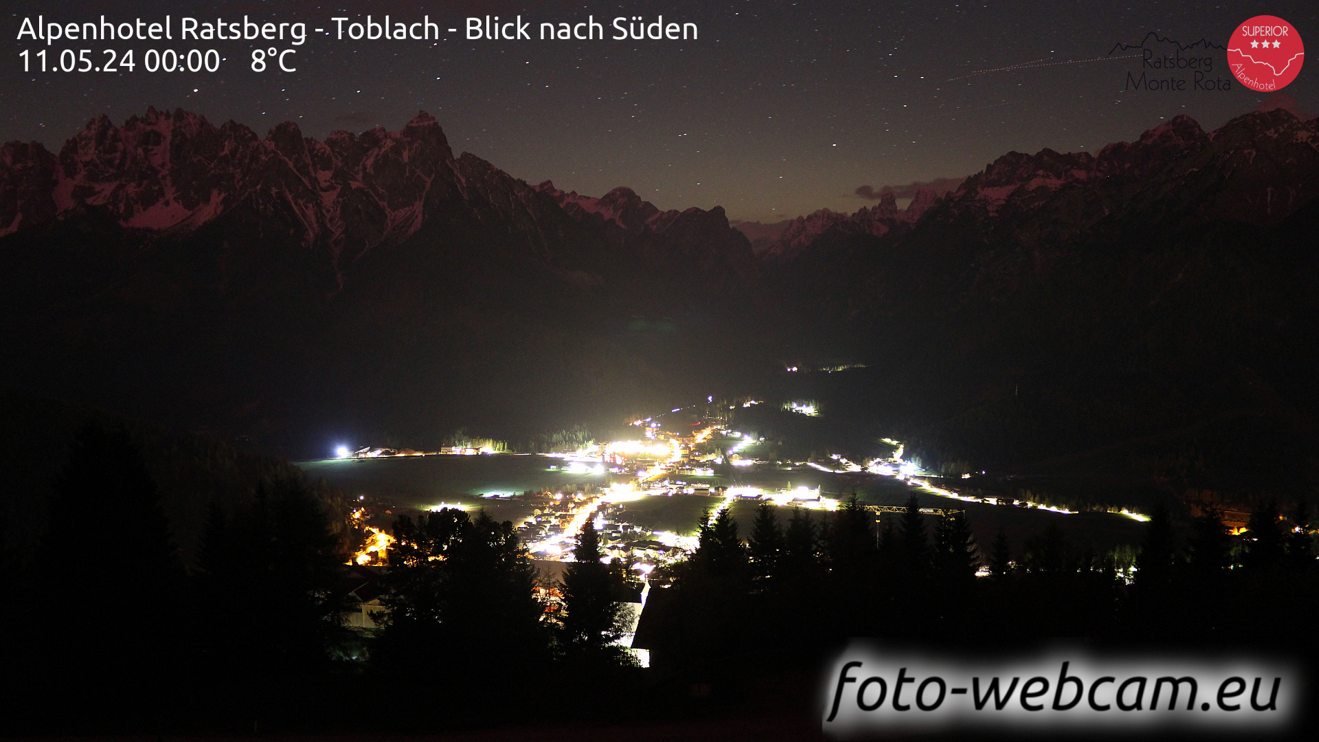 Toblach (Dolomites) Thu. 00:03