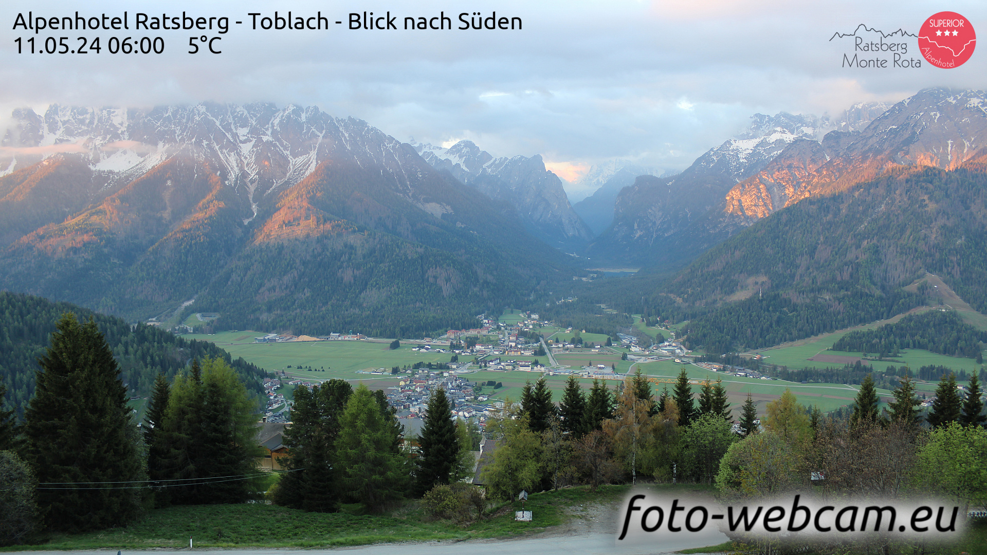 Toblach (Dolomites) Thu. 06:03