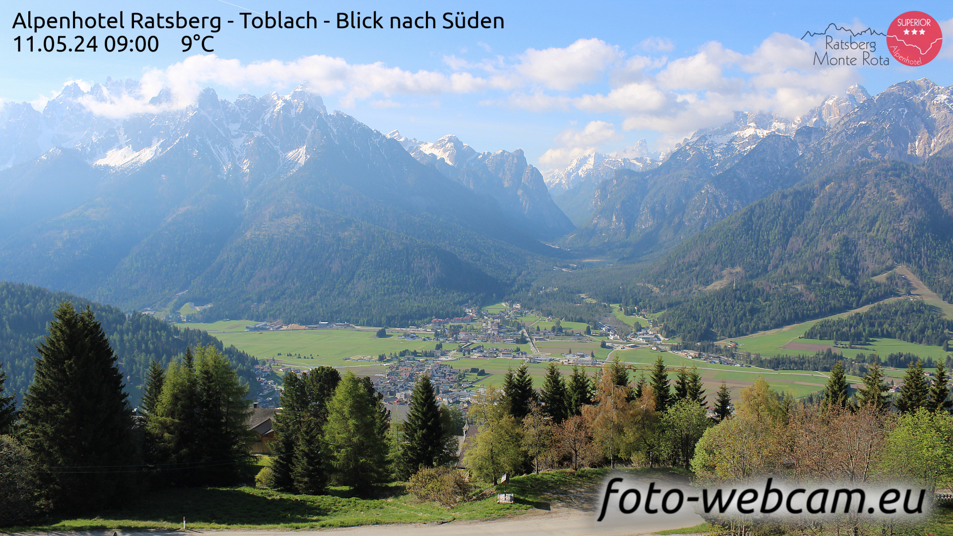 Toblach (Dolomites) Thu. 09:03