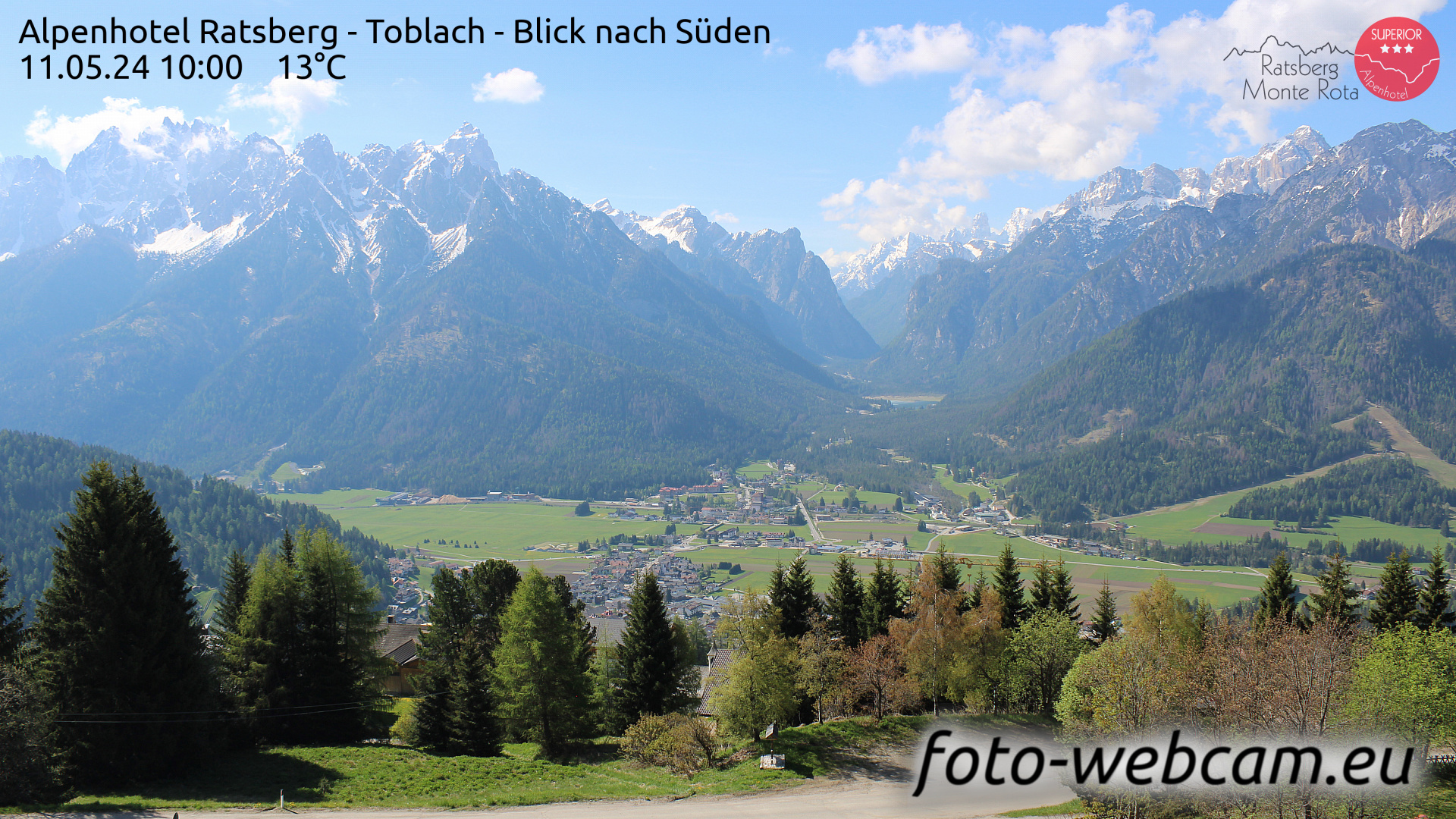 Toblach (Dolomites) Thu. 10:03