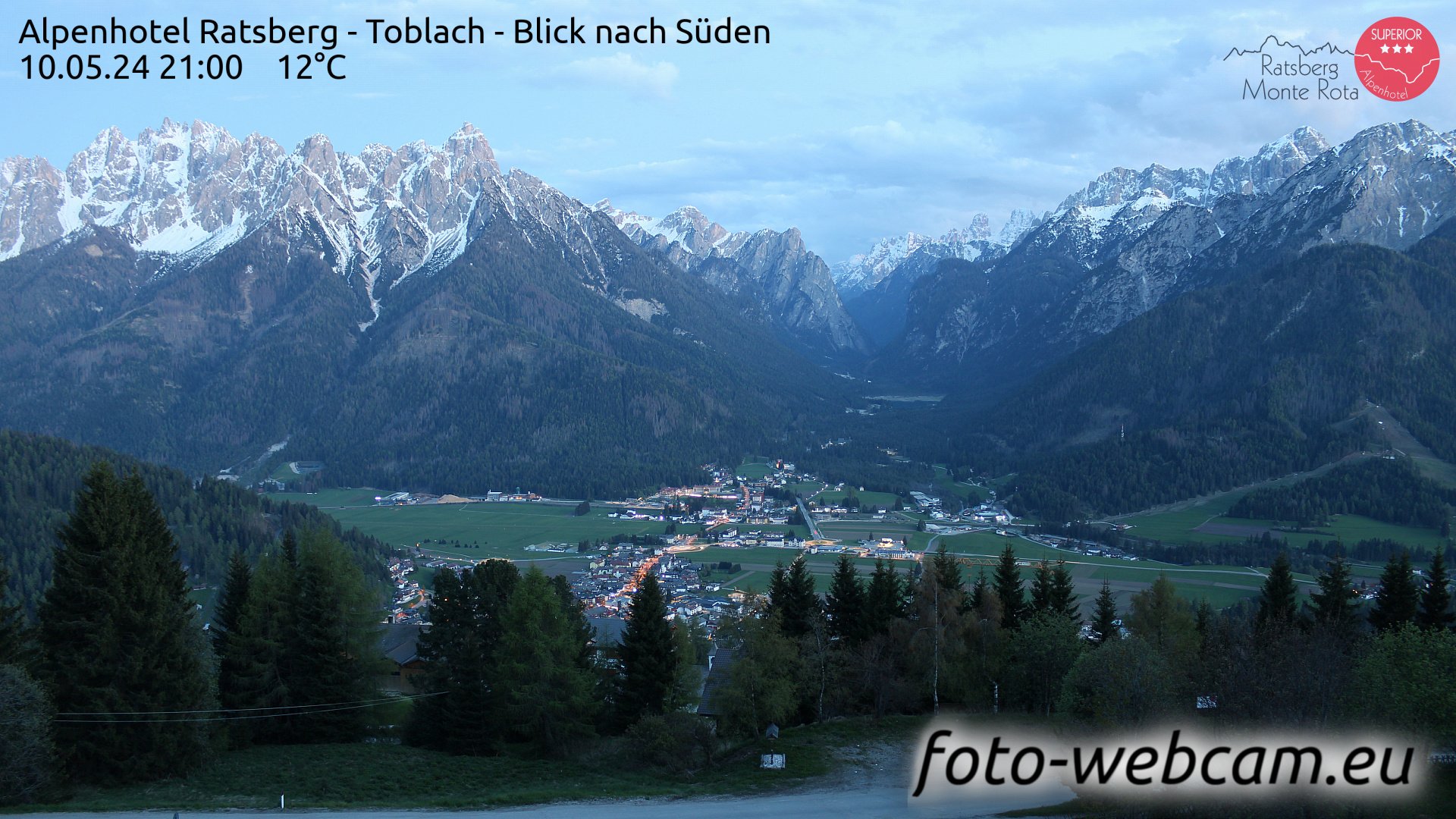 Toblach (Dolomites) Thu. 21:03