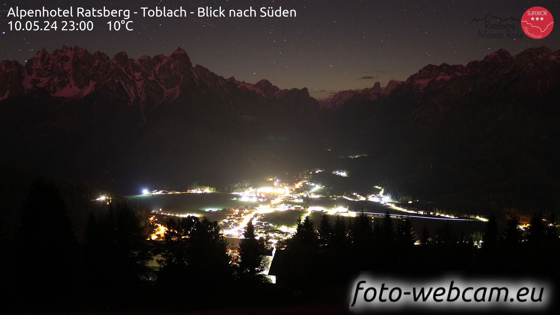 Toblach (Dolomites) Wed. 23:03