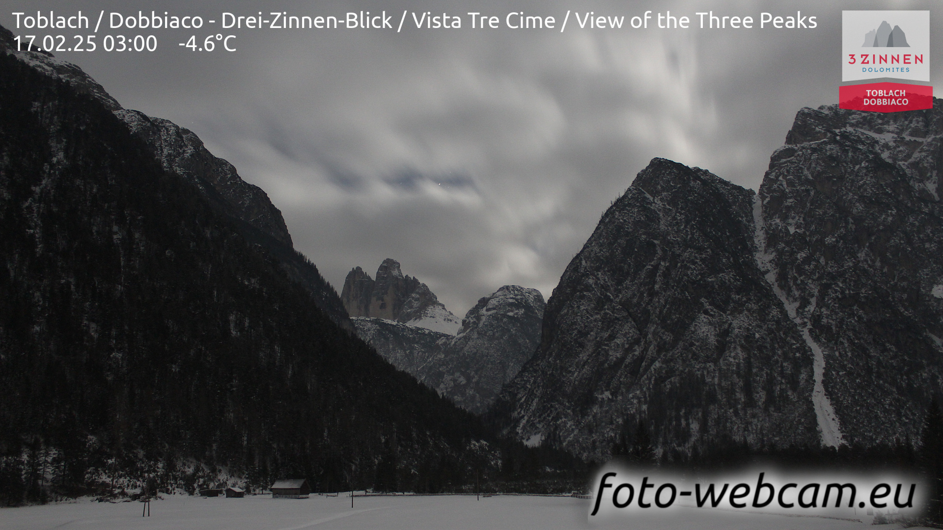 Toblach (Dolomites) Thu. 03:13