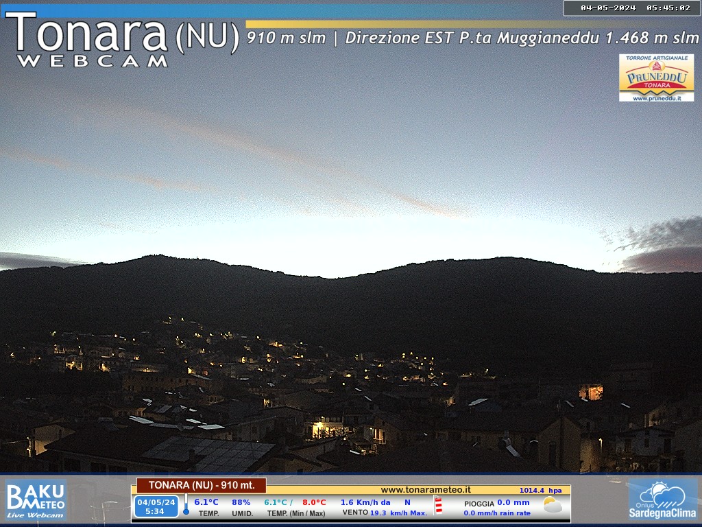 Tonara (Sardinia) Tue. 05:46