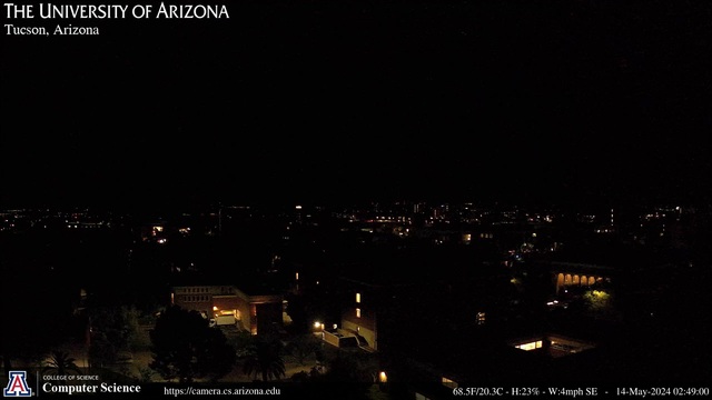 Tucson, Arizona Sáb. 02:49