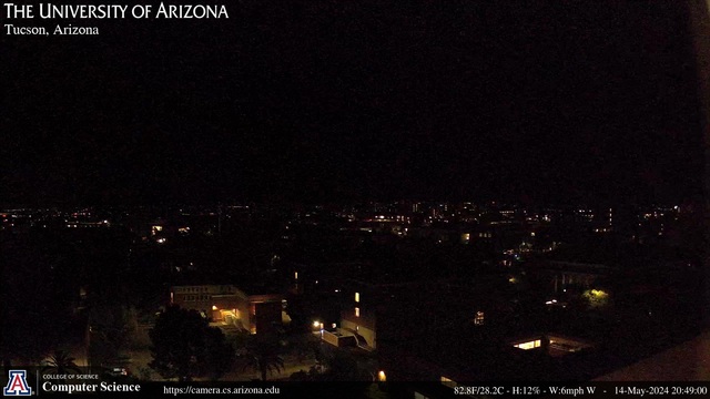 Tucson, Arizona Wed. 20:49