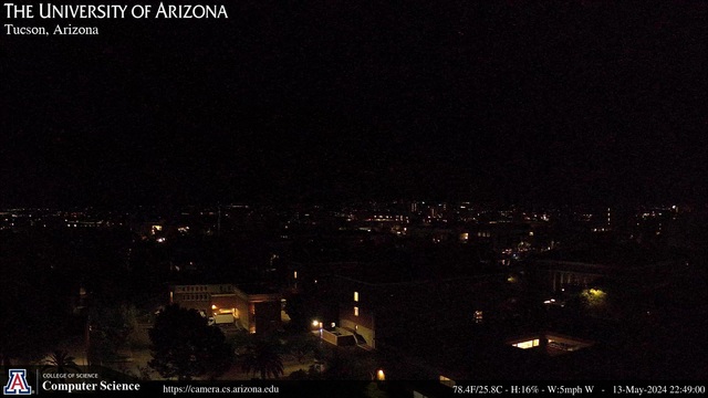 Tucson, Arizona Wed. 22:49