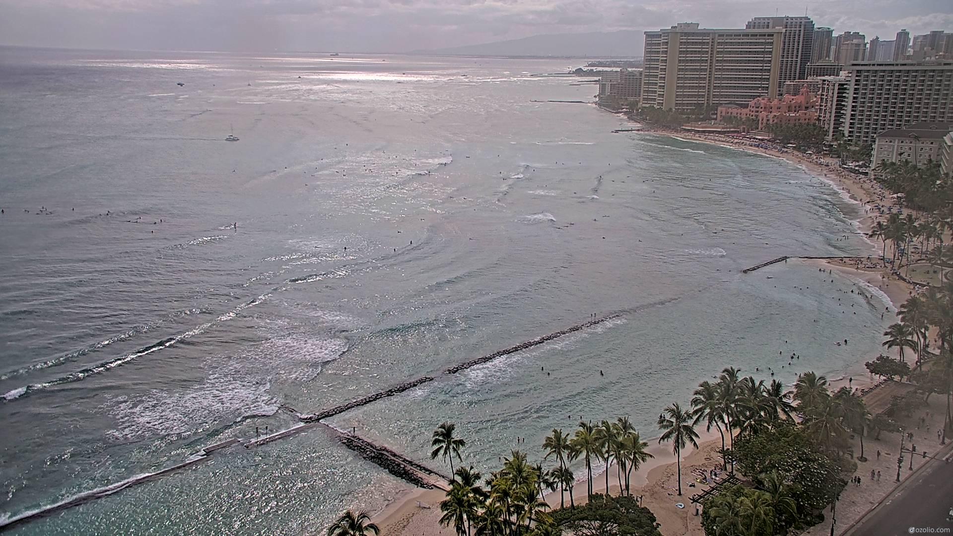Waikiki Beach, Hawaï Lu. 16:14