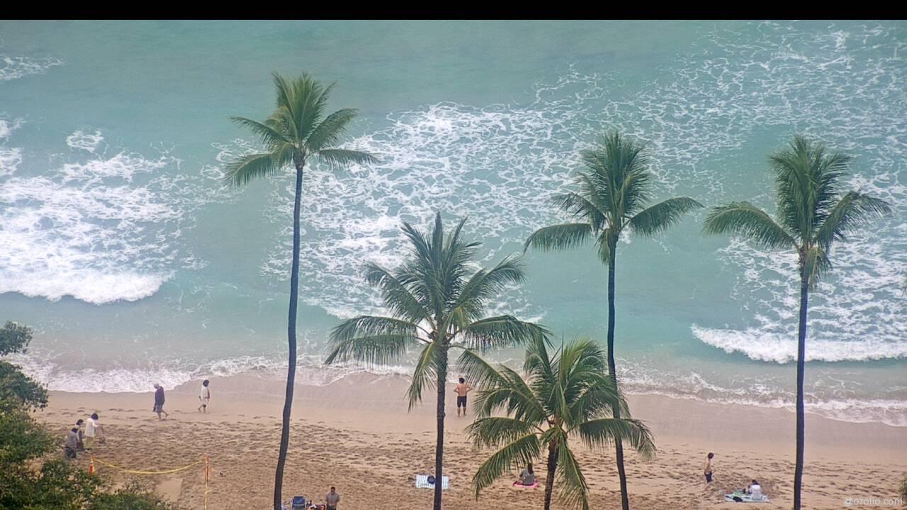 Waikiki Beach, Hawaï Di. 07:17