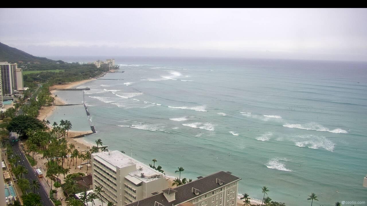 Waikiki Beach, Hawaï Sa. 18:17