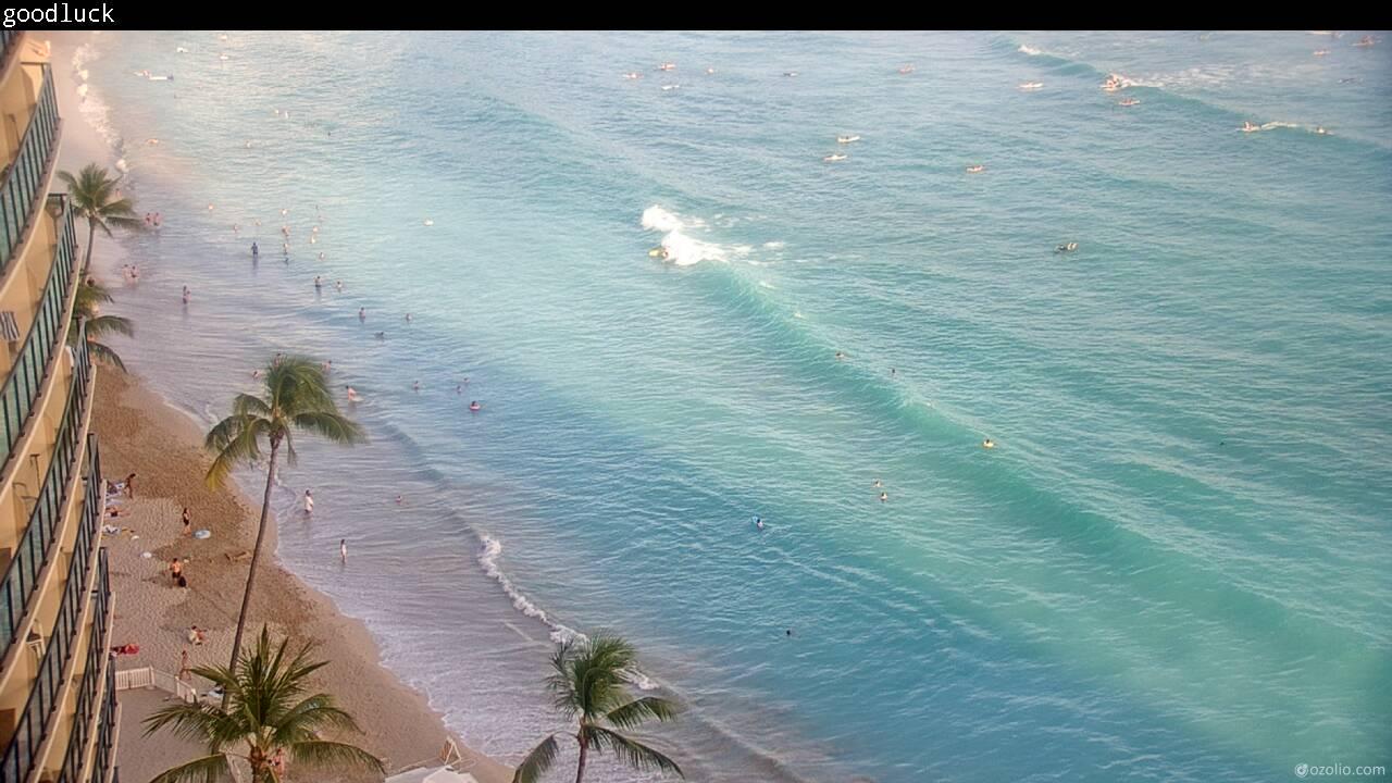 Waikiki Beach, Hawaï Je. 18:17