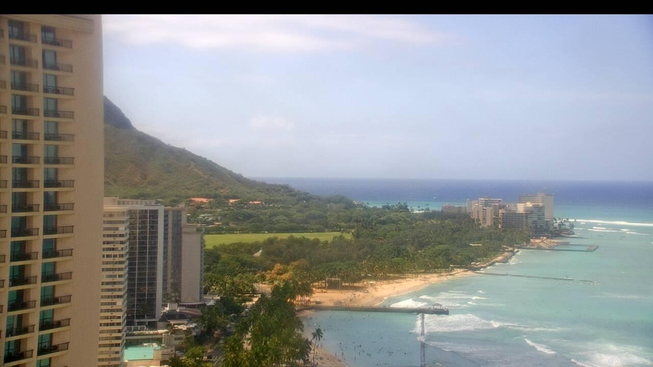Waikiki Beach, Hawaii Søn. 10:17