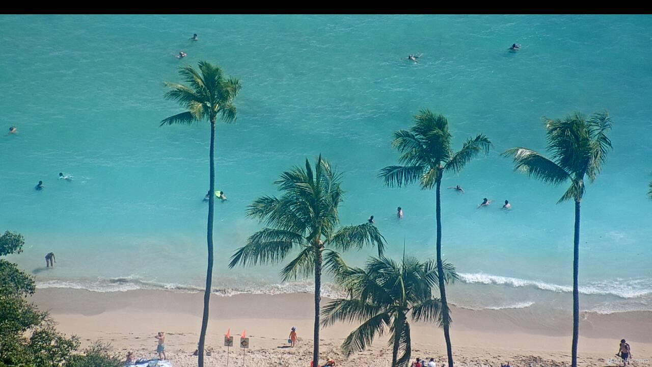 Waikiki Beach, Hawaii Tue. 15:17