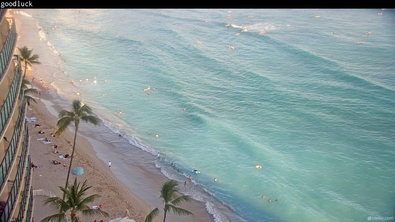 Waikiki Beach, Hawaii Jue. 18:17