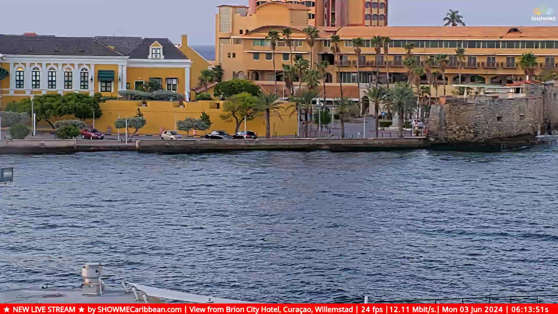 Willemstad, Curaçao Søn. 06:35