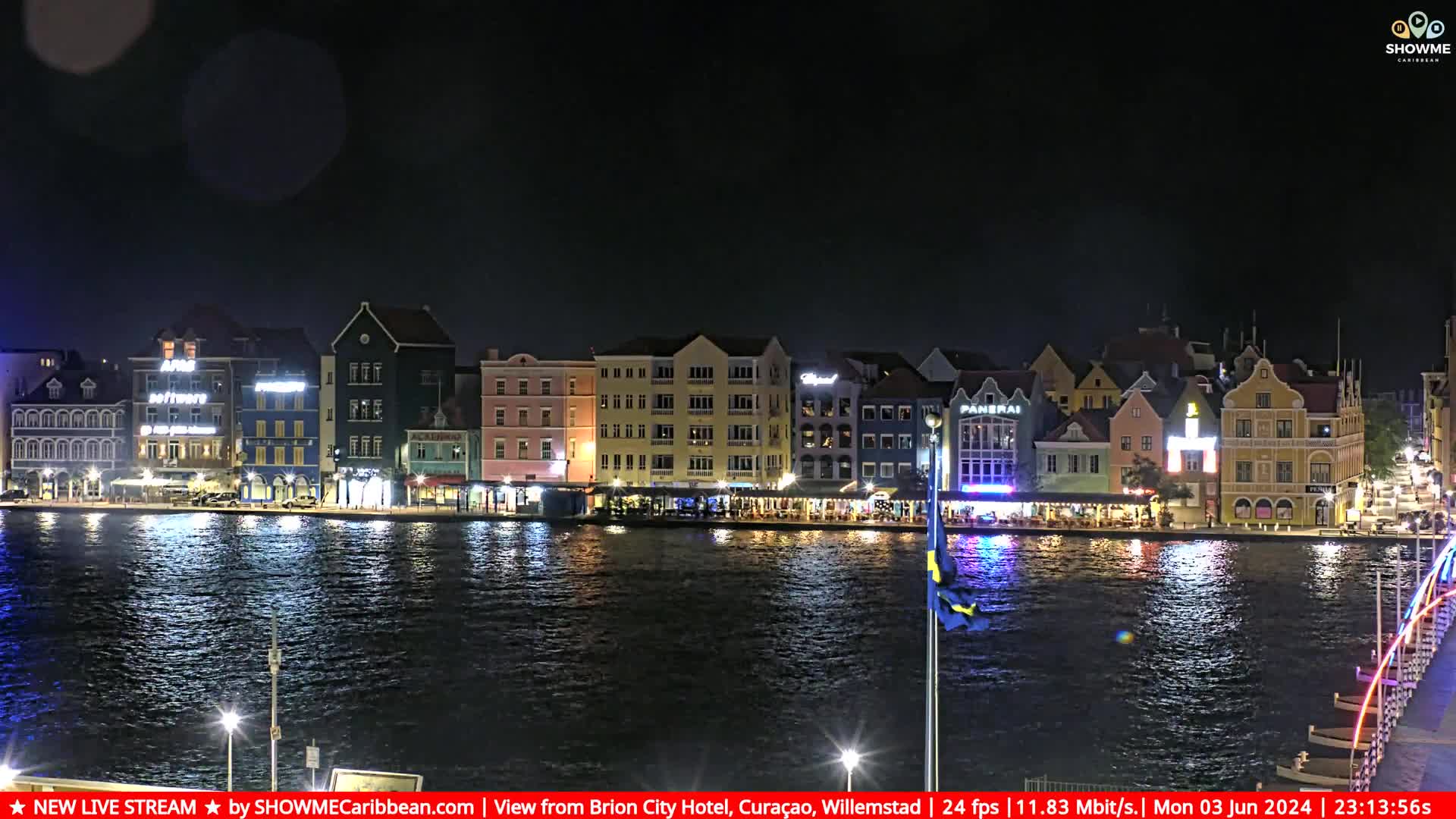 Willemstad, Curaçao Mi. 23:35