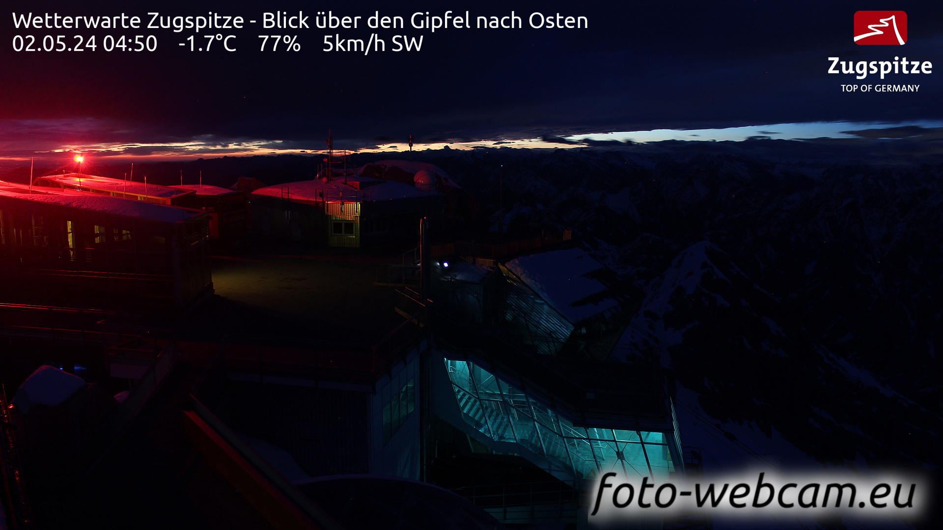 Zugspitze Sun. 04:55